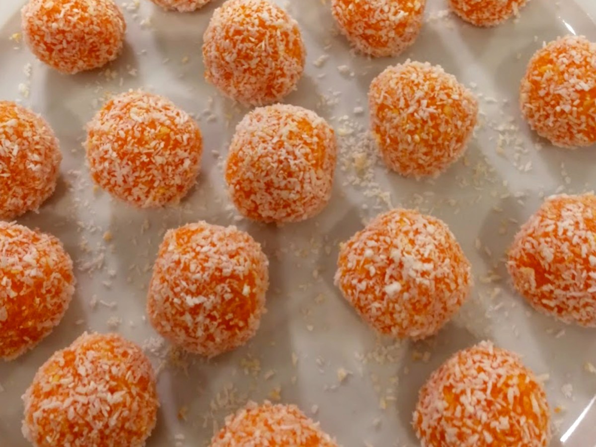 Panellets de zanahoria