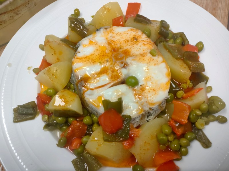 Merluza a la gallega